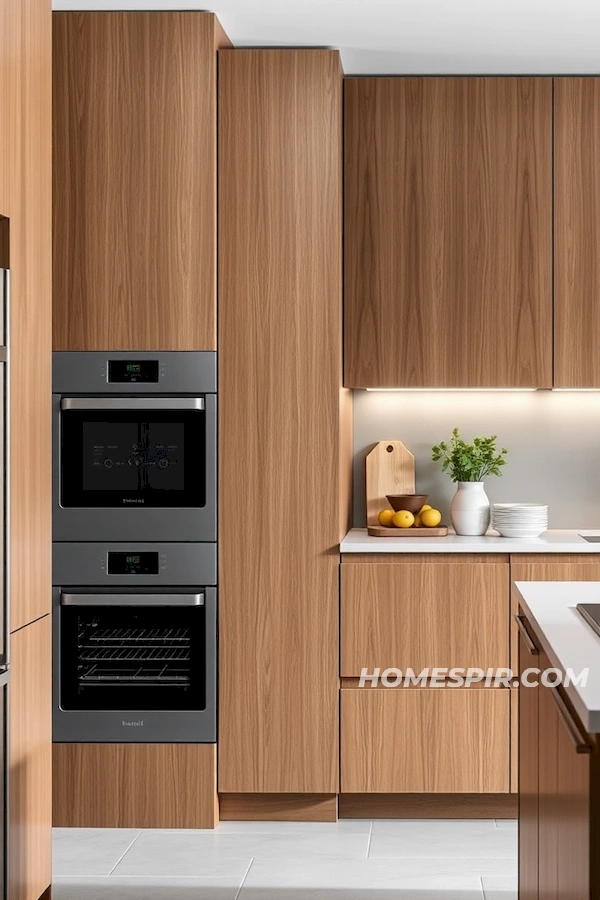 Seamlessly Integrated Appliances in Kitchens