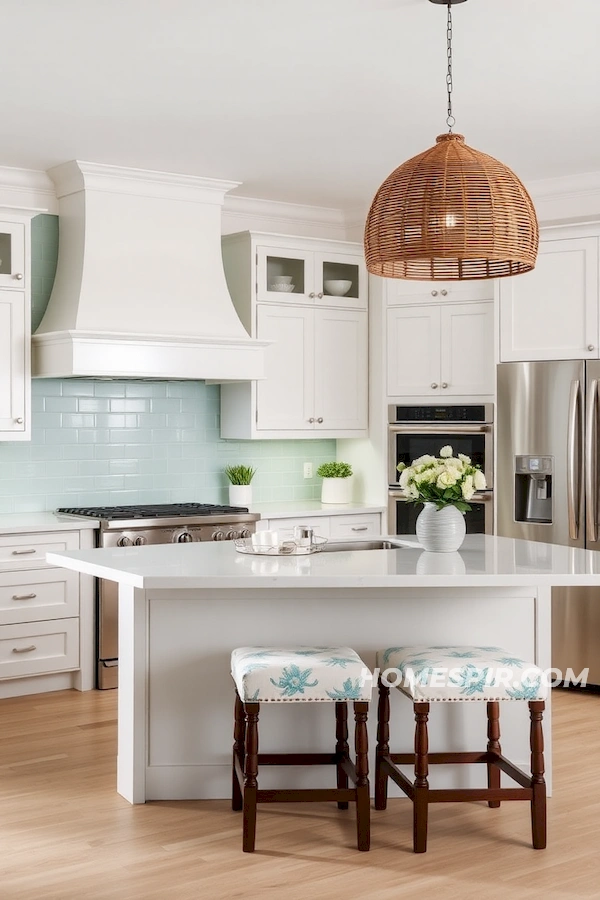 Shoreline Inspired Kitchen with Modern Marvels