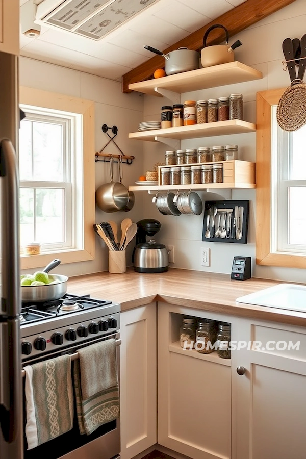 Smart Space-Savvy Kitchen Features