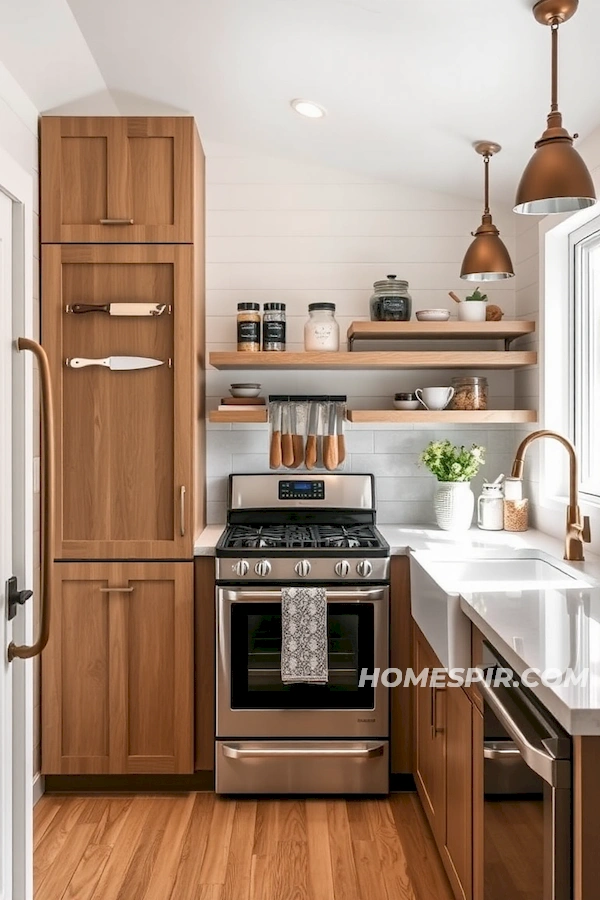 Smart Storage in Tiny House Kitchens