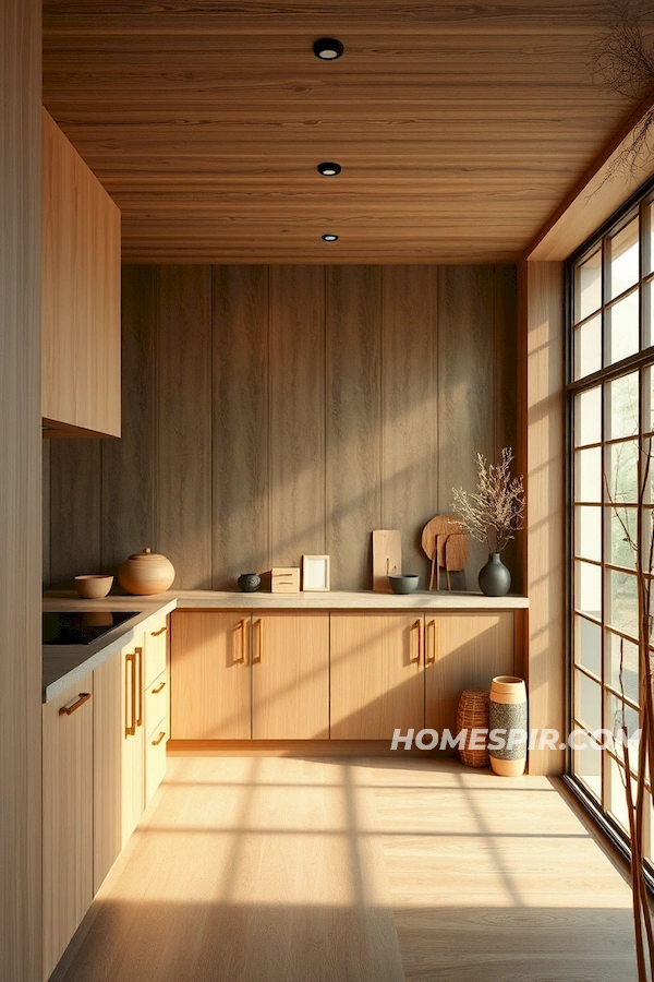 Smooth and Rough Wood Texture Harmony