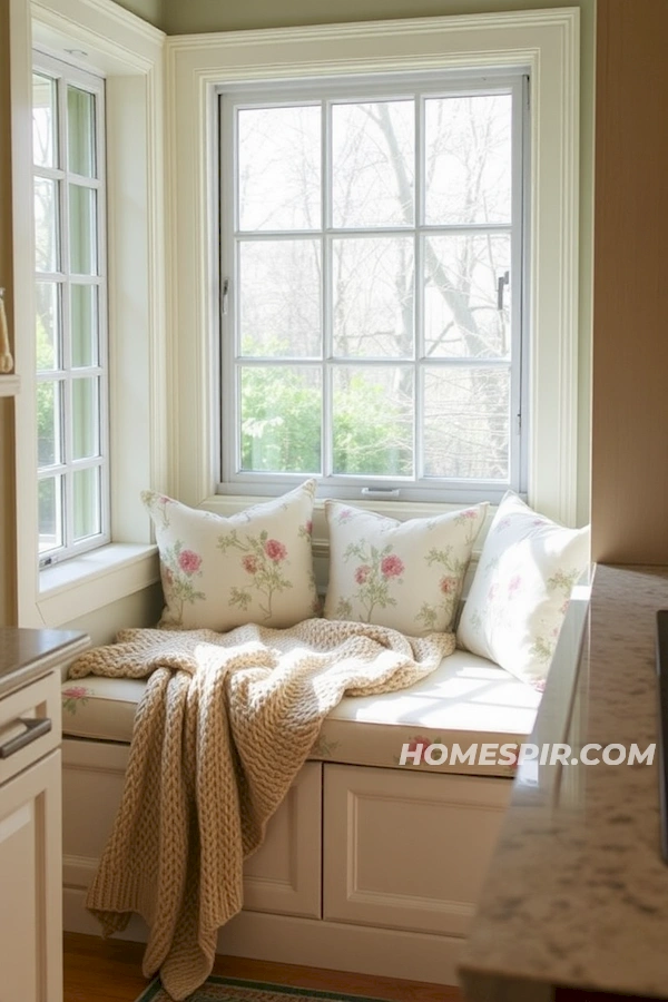 Soft Fabrics for a Cozy Tea Nook