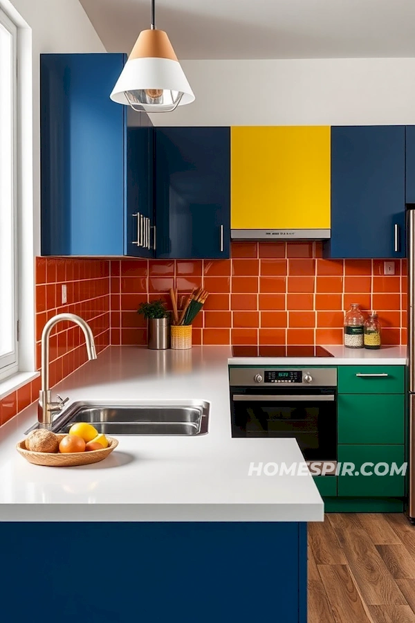 Sophisticated Kitchen with Metallic Accents