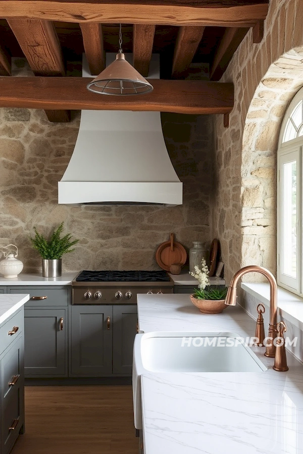 Stone and Timber Define French Country Style