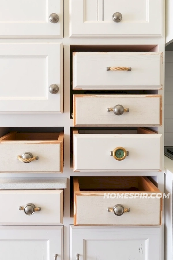 Surf Kitchen with Nautical Accented Cabinetry