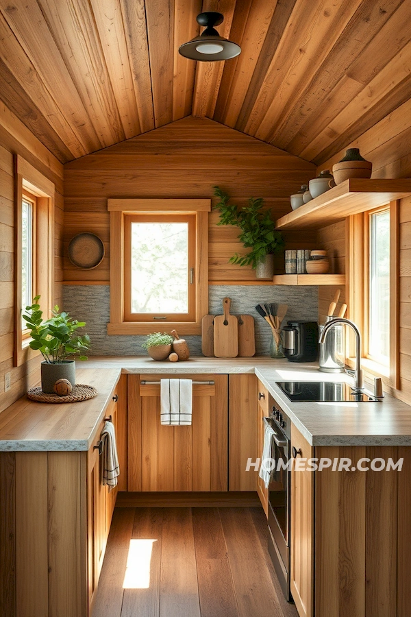 Sustainable Natural Materials Kitchen