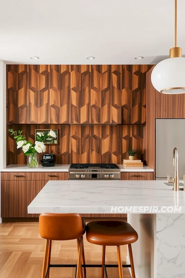 Tactile Mid-Century Kitchen Design Tips