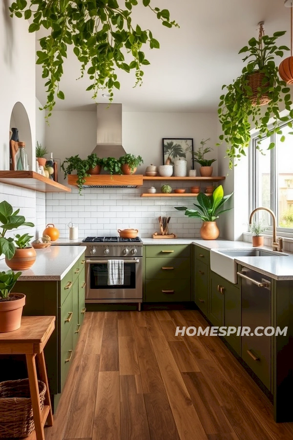 Terra Cotta Touch Mid-Century Kitchen Style