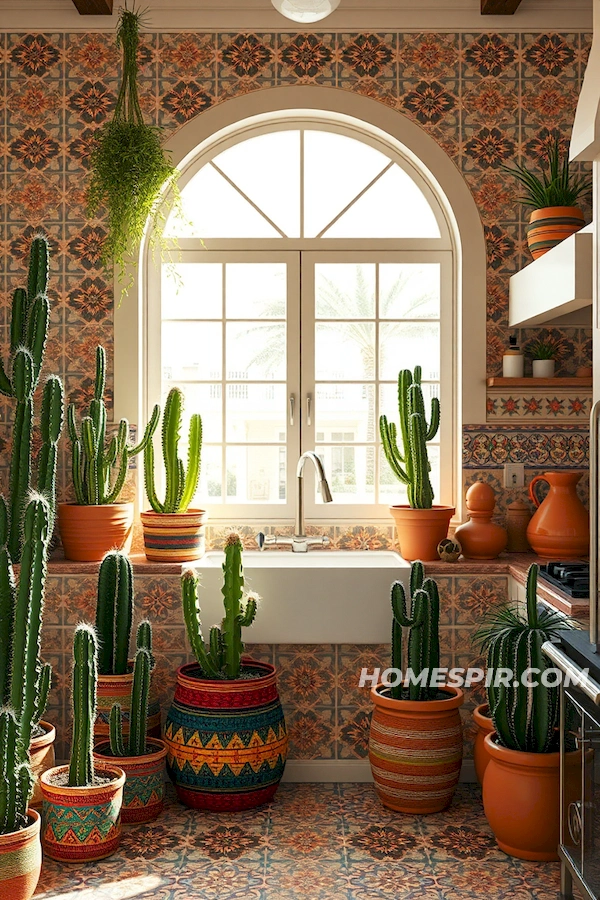 Terracotta Accents in Welcoming Kitchen