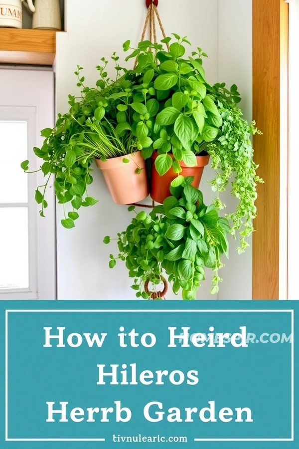 Tiny Kitchen Herb Garden Installation