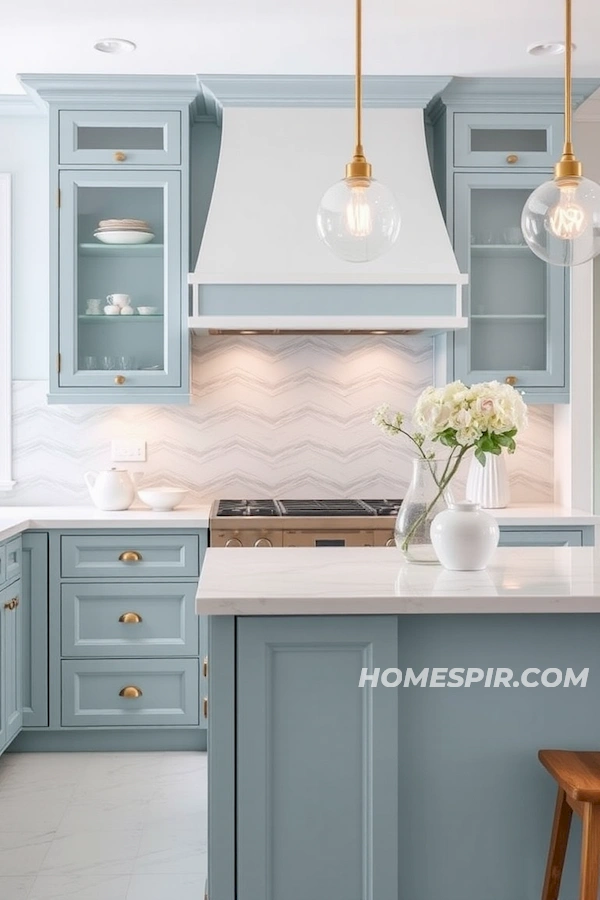 Tranquil Blue Kitchen Inspiration