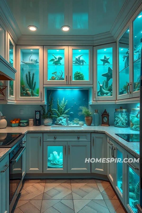 Underwater Fantasy with Sea Creature Decor