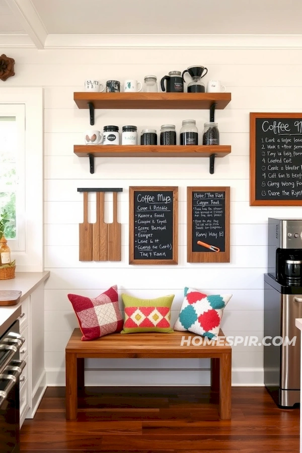 Vintage Chalkboard for Personalized Recipes