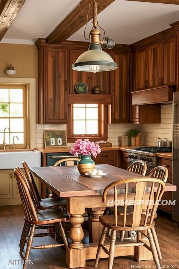 Warm Earthy Palette for Inviting Kitchens