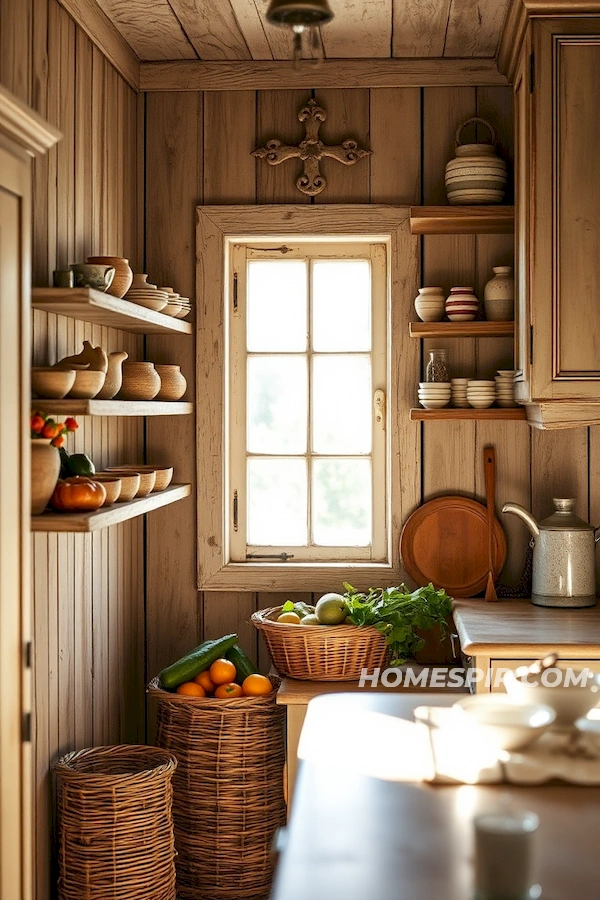 Warm Glow in a Welcoming Kitchen Scene