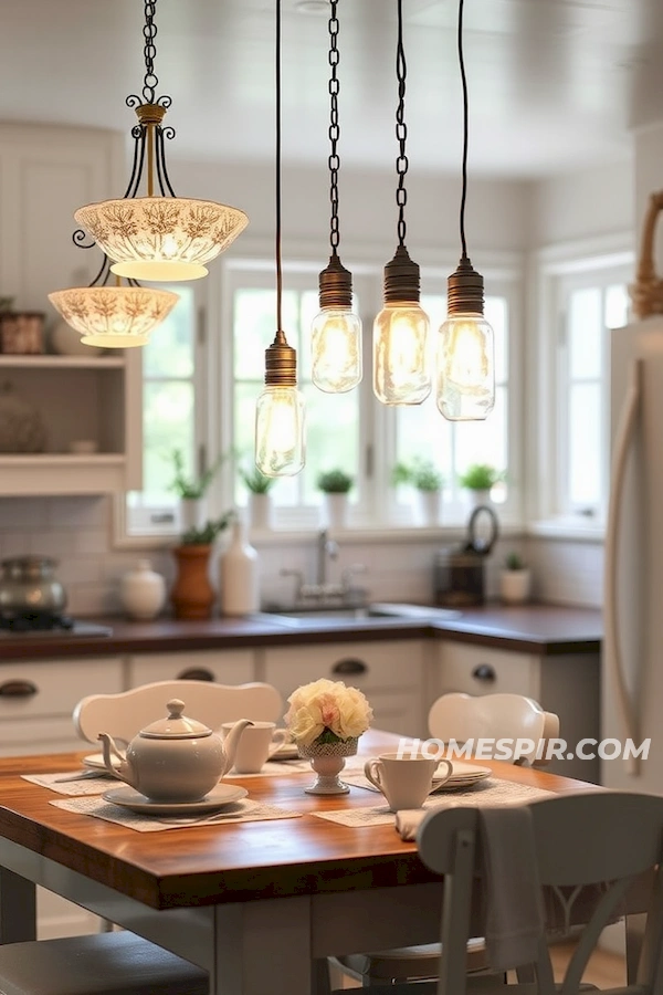 Whimsical Lighting for Shabby Chic Appeal