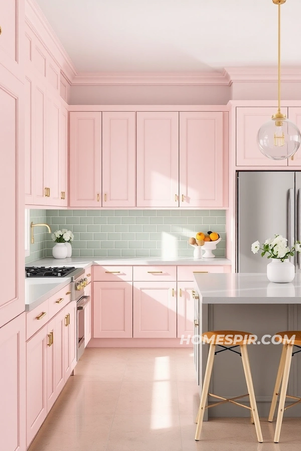 Whimsical Pastel Kitchen Design