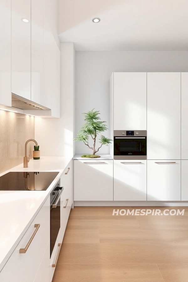 Zen Minimalist Kitchen with Clean Design