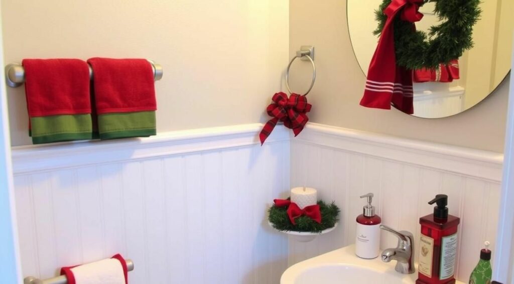 10 Bathroom Christmas Decor Ideas for Festive Cheer Everywhere