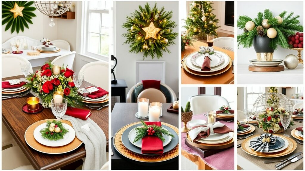 Affordable Christmas Table Settings