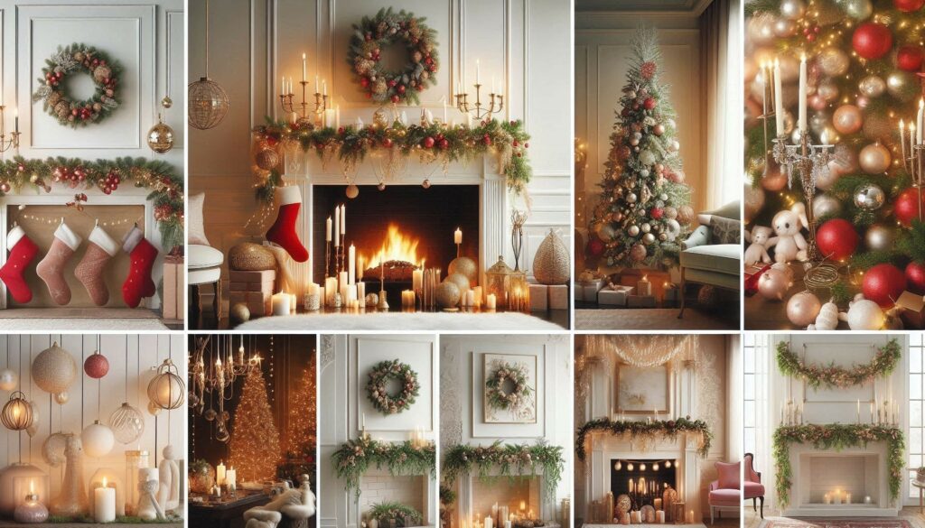 Affordable Fireplace Christmas Decorations