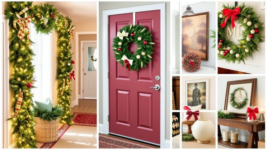 Affordable Hallway Christmas Decor