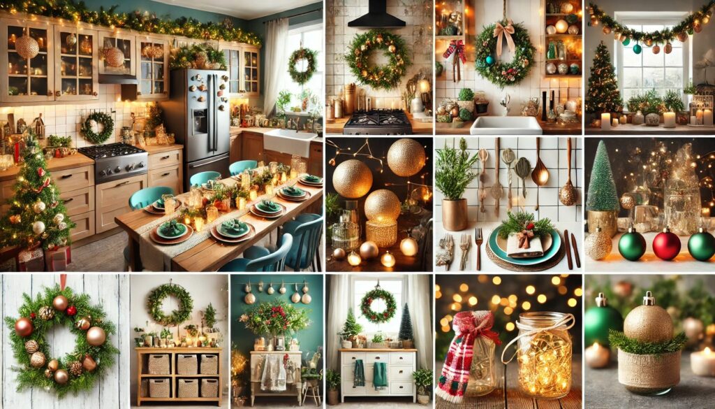 Affordable Kitchen Christmas Decor