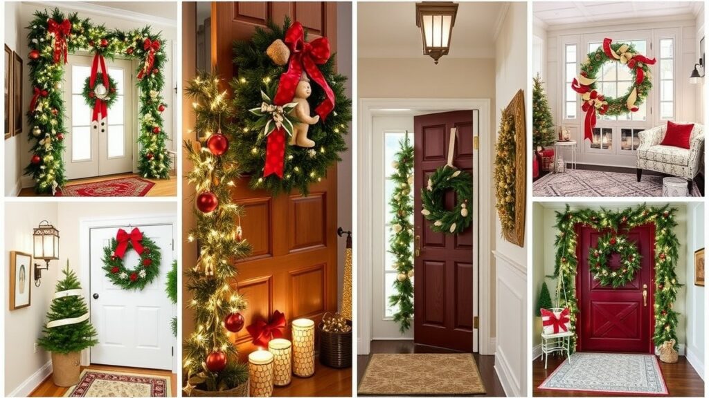 Amazing Christmas Hallway Decorations