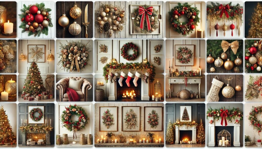 Amazing Fireplace Christmas Decorations