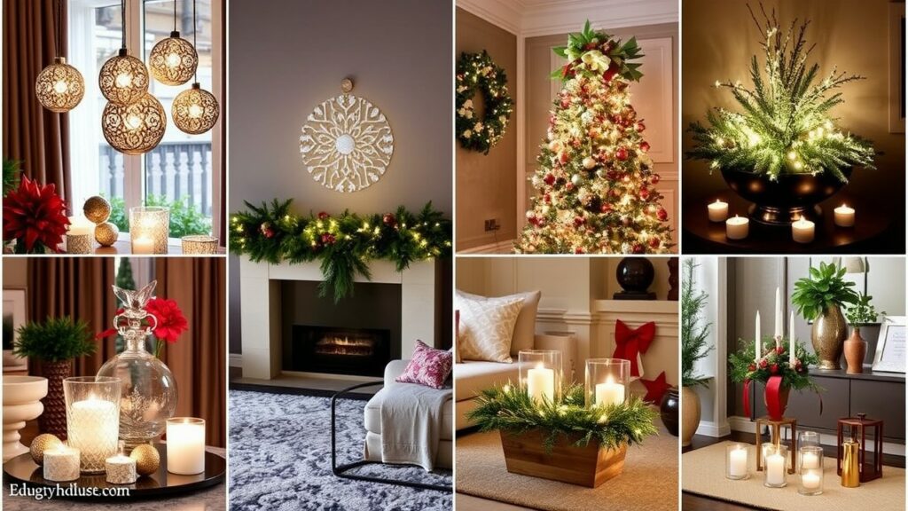 Amazing Indoor Christmas Decorations Apartment