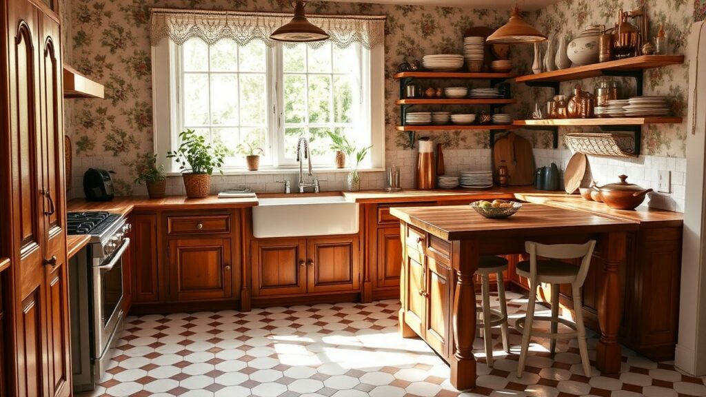 Beautiful Functional Cottage Style Kitchen