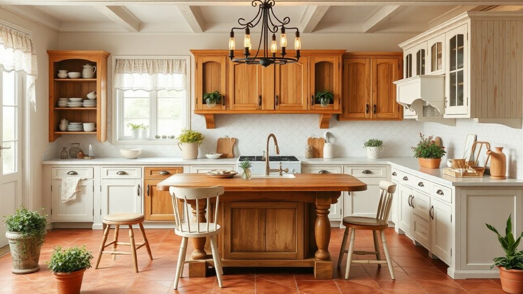 Beautiful Functional Country Cottage Kitchen