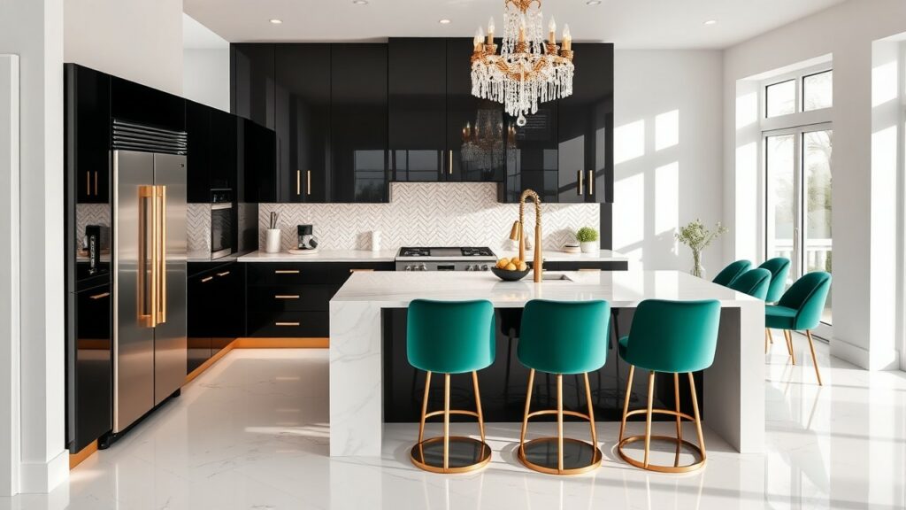 Beautiful Functional Glam Kitchen