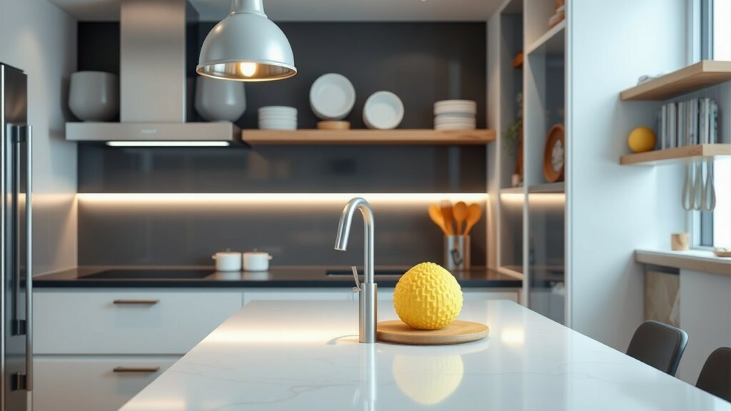 Beautiful Functional High-Tech Smart Kitchen