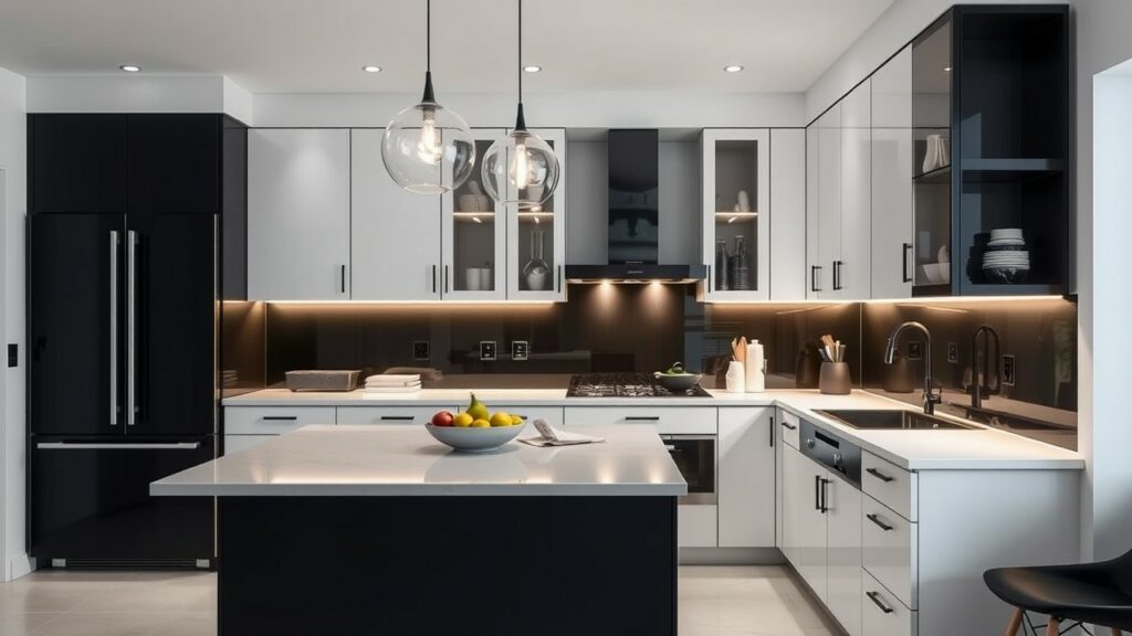 Beautiful Functional Monochromatic Kitchen