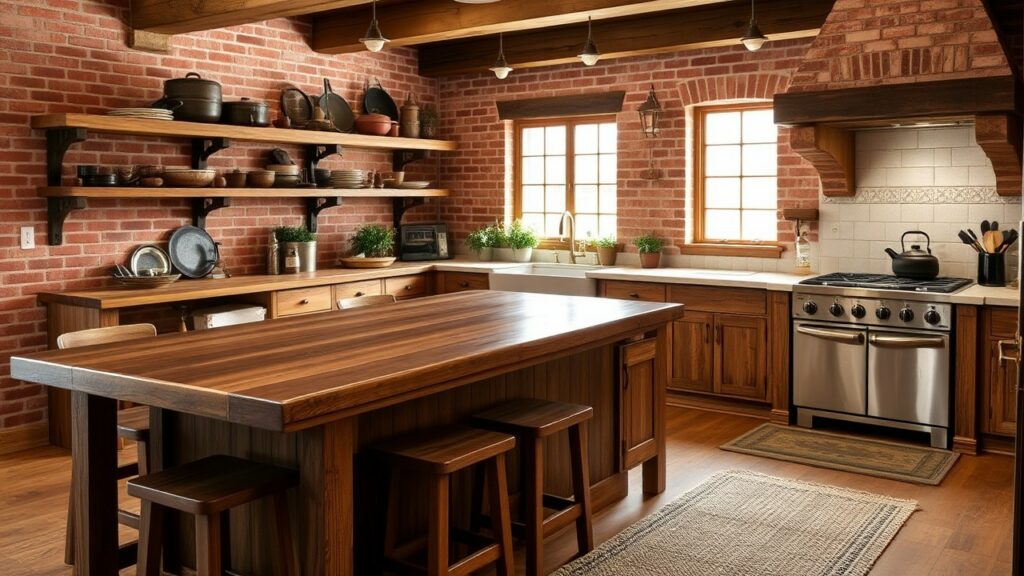 Beautiful Functional Rustic Kitchen