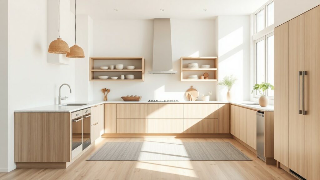 Beautiful Functional Scandinavian Kitchen