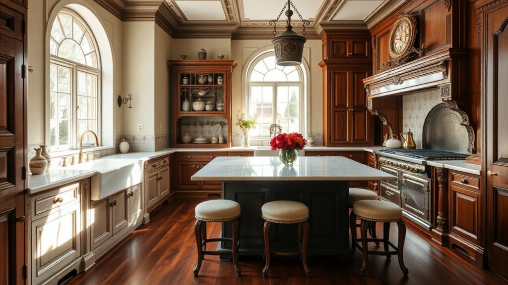 Beautiful Functional Victorian Kitchen