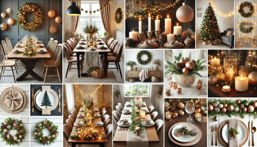 Budget-Friendly Dining Room Holiday Decor