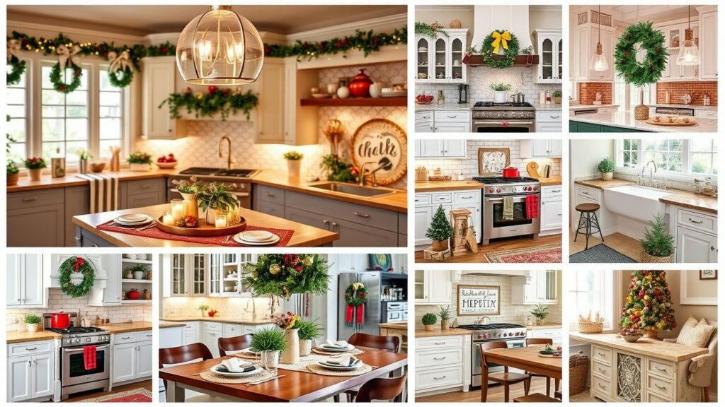 Chic and Stunning Kitchen Holiday Decor