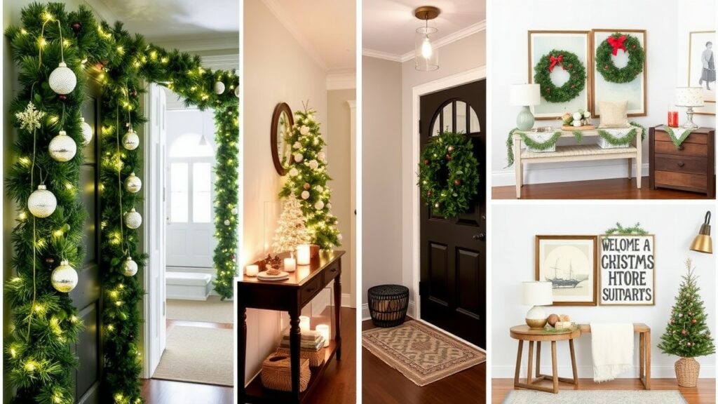 Creative Hallway Christmas Decor