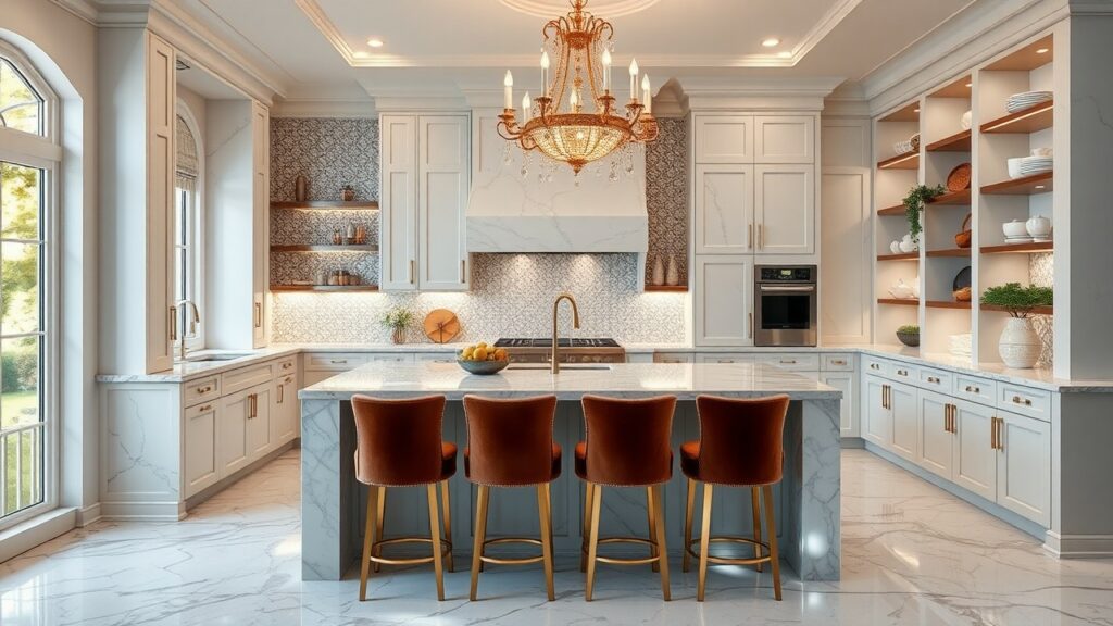 Different Elements Glam Kitchen