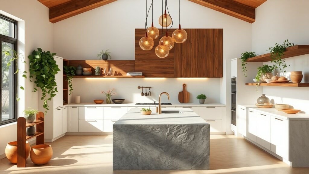 Different Elements Organic Modern Kitchen