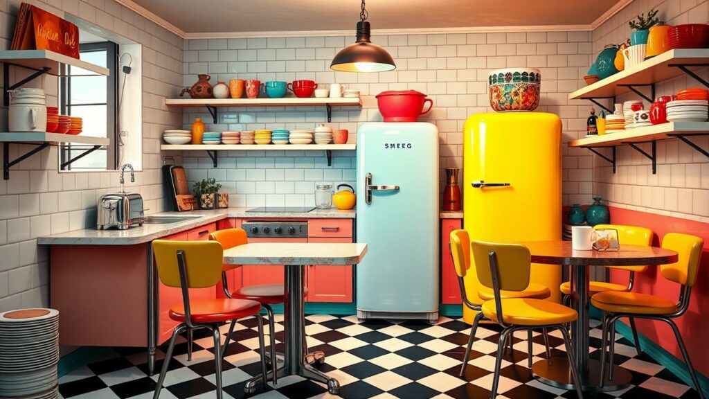 Different Elements Retro Kitchen