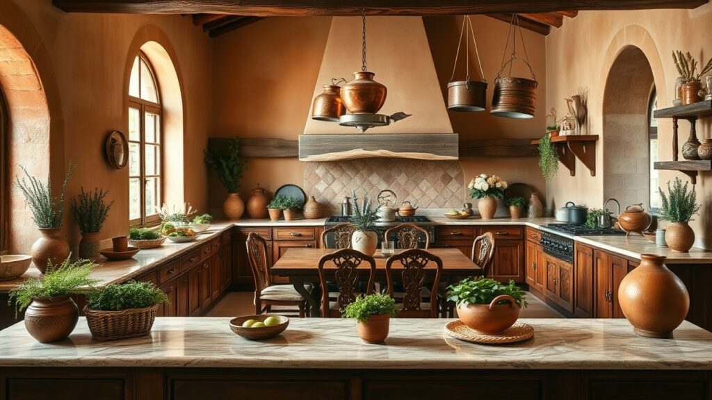 Different Elements Tuscan Kitchen