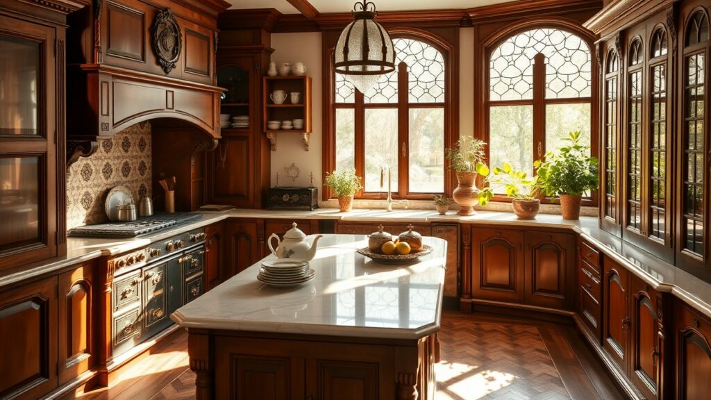 Different Elements Victorian Kitchen