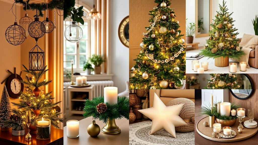 Eco-Friendly Apartment Indoor Holiday Decorations