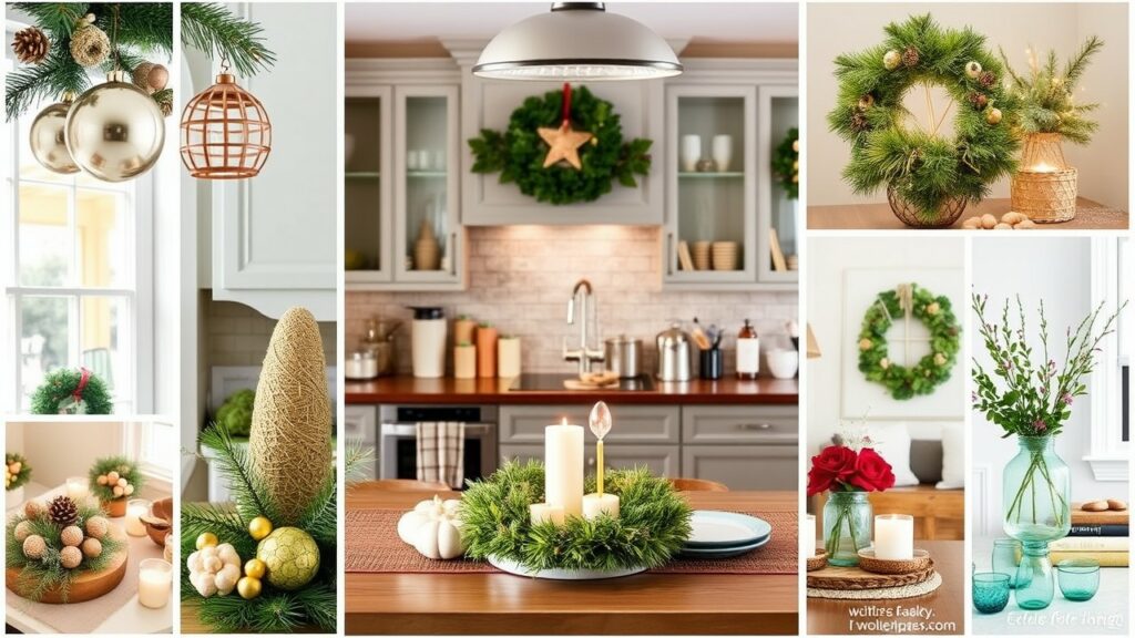 Eco-Friendly Kitchen Christmas Decor