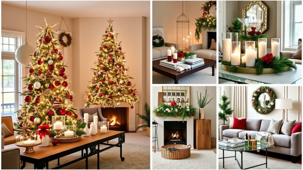 Elegant Christmas Decorations Living Room