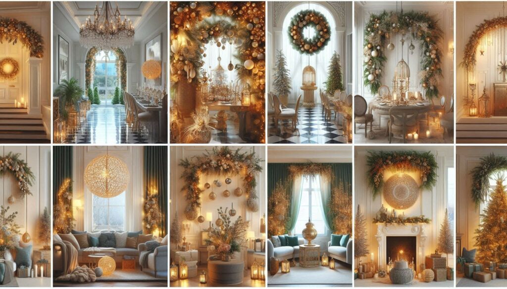 Family-Friendly Archway Christmas Decorations Indoor